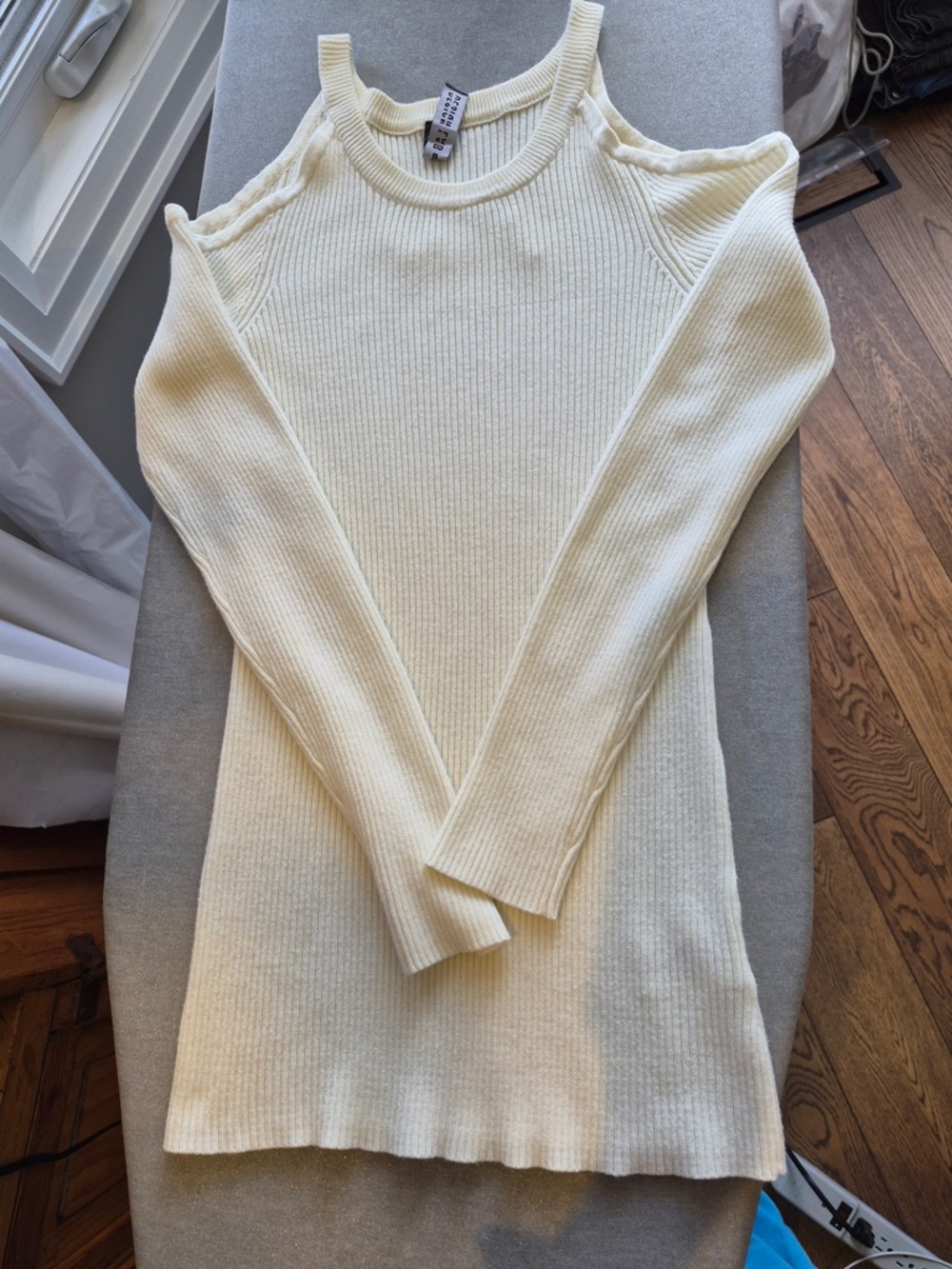 Lord & Taylor Cold Shoulder Sweater